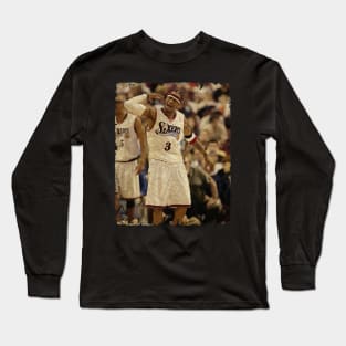 Allen Iverson vs New Orleans Hornets Long Sleeve T-Shirt